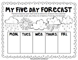 A Cupcake For The Teacher Whimsical Weather Craftivities Printables More Teaching Weather Preschool Weather Weather Lessons