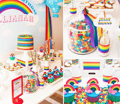 Theme 1st Birthday Party Ideas For Boys Rainbow Themed 1st Birthday Party Ideas Decor Planning Rainbow First Birthday Rainbow Birthday Rainbow Themed Birthday Party