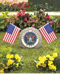Garden Stones Military Flag Americana Decorations Personalized Ornaments Marine Garden Stones Garden Marker Stones Fun Garden Decor
