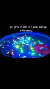 Pin By Jane Brightbill On Glow In The Dark Night Swimming Summer Bucket Lists Summer Bucket