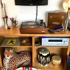 Turntable stand, record player stand, record storage cabinet, vinylconsolle, record display and turntable consolle, fuliadesign 5 out of 5 stars (65) sale price $169.05 $ 169.05 $ 241.50 original price $241.50 (30%. A Turntable This Pretty Shouldn T Be Hidden Away Inside A Cabinet Vinyl