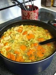 Try Chicken Noodle Soup You Ll Just Need 1 2 Of Medium Onion Chopped 1 Bag Of Egg Noodles You Can Use Either Medium Or Wide Cooking Recipes Recipes Food