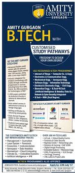 Amity University Ad Times Of India Delhi 12 07 2017 Amity University University Amity