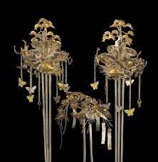 Three Japanese Mixed Metal Bira Bira Kanzashi Nov 13 2010 New Orleans Auction Galleries In La Hair Ornaments Asian Hair Ornaments Kanzashi