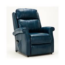 Lehman Navy Blue Traditional Lift Chair Comfort Pointe Lift Chairs Blue Comfort Comfortable Seating