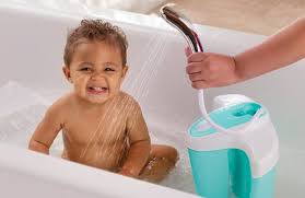 Choose from contactless same day delivery, drive up and more. Summer Infant Lil Luxuries Whirlpool Bubbling Spa And Shower Baby Bath Tub White Blue Dubaistore Com Dubai