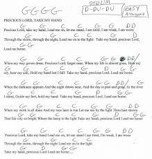 Precious Lord Take My Hand Hymn Guitar Chord Chart In G Major Simplified Learn Guitar Songs Song Lyrics And Chords Lyrics And Chords