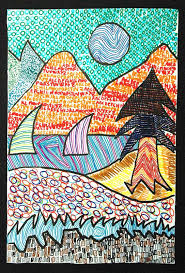 Arteascuola Landscapes Of Texture Arte Elementare Insegnando L Arte Paesaggi