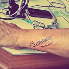 Kemal Ataturk Imza Tattoo Tattoo Dovme Modelleri Dovme