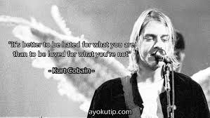 Ia merupakan vokalis dari band the beatles, band terbaik dan terpopuler sepanjang masa. Kata Kata Kurt Cobain Bahasa Inggris Artinya Vokalis Nirvana