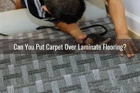 Carpet, its padding, and all its staples must be completely removed — down to the subfloor — before you install laminate flooring. Can You Put Carpet Over Laminate Flooring Ready To Diy