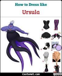 30+ diy halloween costume ideas. Ursula Sea Witch Costume For Cosplay Halloween
