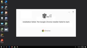 Here's a complete look at the changes. How To Fix Google Chrome Installer Failed To Start Error In Windows 10 8 7 Youtube