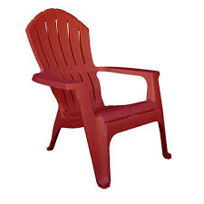 Unbranded Realcomfort Brickstone Red Patio Adirondack Chair 8371 95 4300 The Home Depot Adirondack Chairs Patio Red Patio Patio Adirondack