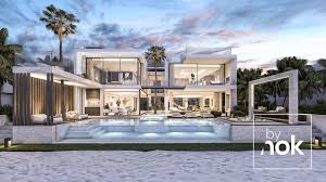 Introducing The Palm Luxury Villa In Dubai United Arab Emirates Dubai Houses Luxury Villa Modern Villa Design