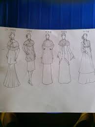 Berbeda dengan baju muslim lainnya. Sketsa Desain Baju Muslim Ide Hijab Syar I Sketsa Baju Gamis Syar I Diary Hijaber