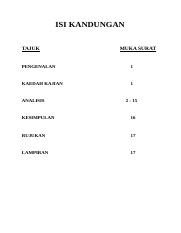 We did not find results for: Sumbangan Tamadun China Dan India Terhadap Tamadun Dunia Docx Isi Kandungan Tajuk Muka Surat Pengenalan 1 Kaedah Kajian 1 Analisis 2 15 Kesimpulan 16 Course Hero