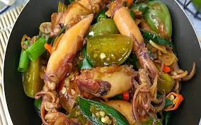 Resep cumi saus tiram cah kangkung (foto: Urban Food Selain Dibikin Saus Tiram Cumi Juga Lezat Dimasak Asin Cabai Hijau Okezone Lifestyle