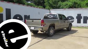 Trailer electrical connectors come in a variety of shapes and sizes. Etrailer Trailer Wiring Harness Installation 2002 Chevrolet Silverado Youtube