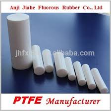 Pure White Ptfe Bar Teflon Rods From Anji Jiahe Fluorous