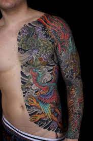 Side Japanese Dragon Phoenix Sleeve Tattoo By Kings Avenue Phoenix Tattoo Tattoos Dragon Sleeve Tattoos