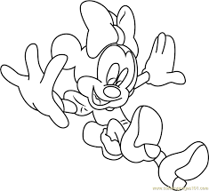 Children love to know how and why things wor. Disney Minnie Mouse Coloring Page For Kids Free Minnie Mouse Printable Coloring Pages Online For Kids Coloringpages101 Com Coloring Pages For Kids