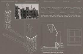 Recently, the Design Studio 4 Section C, led by Dr. Robert Kirkbride, held  the final review of its first spring semester project, “Transforming  Memory: Remembering,” in which students individually proposed Memorials at