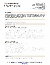 These are some examples of job descriptions we have handpicked from real catering manager resumes for your reference. Catering Assistant Resume Samples Qwikresume
