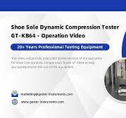 Shoe Sole Dynamic Compression Tester GT-KB64 - Operation ...