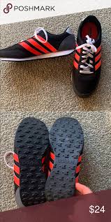 Black And Neon Orange Adidas Shoes Adidas Neo Shoes Nwt Adidas Neo Shoes Adidas Neo Shoes Sneakers Adidas