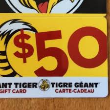 Enter to win a $100 giant tiger gift card. Find More Giant Tiger Gift Card For Sale At Up To 90 Off