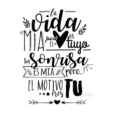 Frases De Amor En Lettering Busqueda De Google En 2020 Frases Bonitas Frases Cursis Frases Para Vinilos