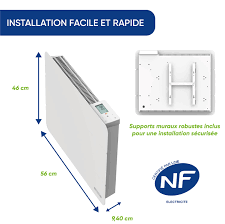 Radiateur à inertie sèche Éco-Confort 1500W