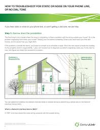 Self install connecting to the nid. How To Troubleshoot For Static Or Noise On Your Phone Line