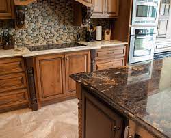 13 photos of luxurious curved kitchen islands. Granite Kitchen Granite Counter Tops Kitchen Countertops Granite Countertops Kitchen Contrasting Island Countertop