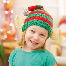 Christmas Elf Knitting Pattern Elf Beanie Elf Hat With Ears Knitting  Patterns Let's Knit Magazine