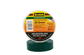 3m Cinta Electrica De Vinil Scotch 35 Verde