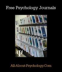 Free Psychology Journals Psychology Journals Learning Psychology Psychology Jobs