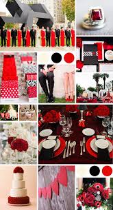 Black And White Wedding Theme Pictures A Dramatic Color Palette In Red Black And White Black Red Wedding White Wedding Theme Red And White Weddings