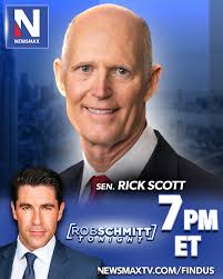 TONIGHT: Sen. Rick Scott will join "Rob Schmitt Tonight" to weigh in