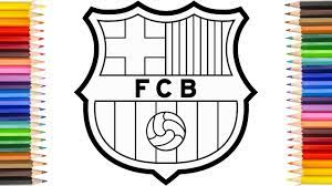 Some logos are clickable and available in large sizes. How To Draw Fc Barcelona Badge Drawing The Barca Logo Coloring Pages For Kids Youtube