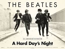 UN DIA COMO HOY 12 DE AGOSTO DE 1964 Se estrena la película de los Beatles  "A Hard Day's Night" en 500 cines en los Estados Unidos. La película será  un éxito.