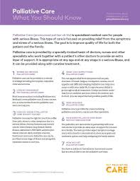 You Can Click On The Link To Open And Print The Patient Family Handout Palliative Care Pronounced Pal L Palliative Care Patient Education Nursing Care Plan