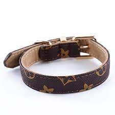 Newest designer dog collars, leashes, and harnesses for the best prices only at the louis vuitton area amazon best seller sku 3915 rug are great for any decor, adds texture to. Superbuddy Dog Collar Genuine Leather Adjustable Pet Collar For Large Medium Small Dogs Buy Online In Haiti At Haiti Desertcart Com Productid 151667654