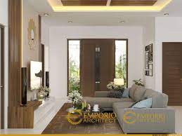 Desain interior rumah joglo modern. Desain Interior Rumah Modern 2 Lantai Ibu Kiki Di Bogor Jawa Barat