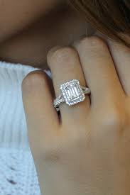 Pin On Emerald Cut Engagement Ring