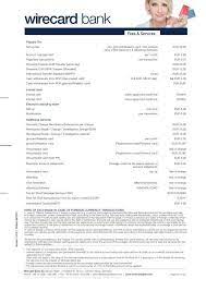 Everything from one single source. Fees Services Wirecard Bank Ag