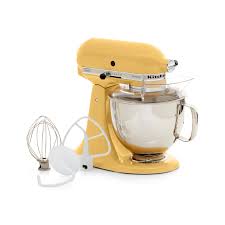 It also offers the capacity to make up to 9 dozen cookies in a single batch and 10 speeds to thoroughly mix, knead and whip ingredients quickly and easily. Kitchenaid Artisan Series 5 Quart Tilt Head Majestic Yellow Stand Mixer Reviews Crate And Barrel