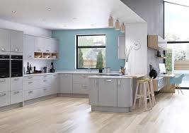 The second nature range features matt or gloss finishes with a host of design features depending on how you intend to use the. Sola Gloss Light Grey Elite Trade Contact Kitchens