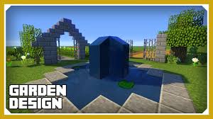 Ravine city/town exodus craft minecraft map. Minecraft How To Build A Garden Design Tutorial Easy Survival Minecraft House Youtube